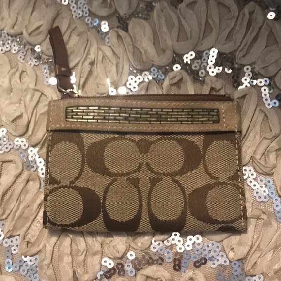Coach Accessories - Coach Beaded Coinpurse